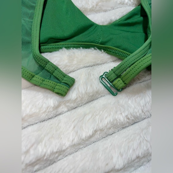 Green AERIE Bikini Swimsuit - Picture 3 of 7